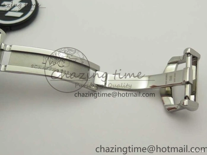 MIROTIME 0129 Snug Portofino IW391022 SS ZK 1:1 Best Edition White Dial Gold Markers On Black Leather Strap A 7130